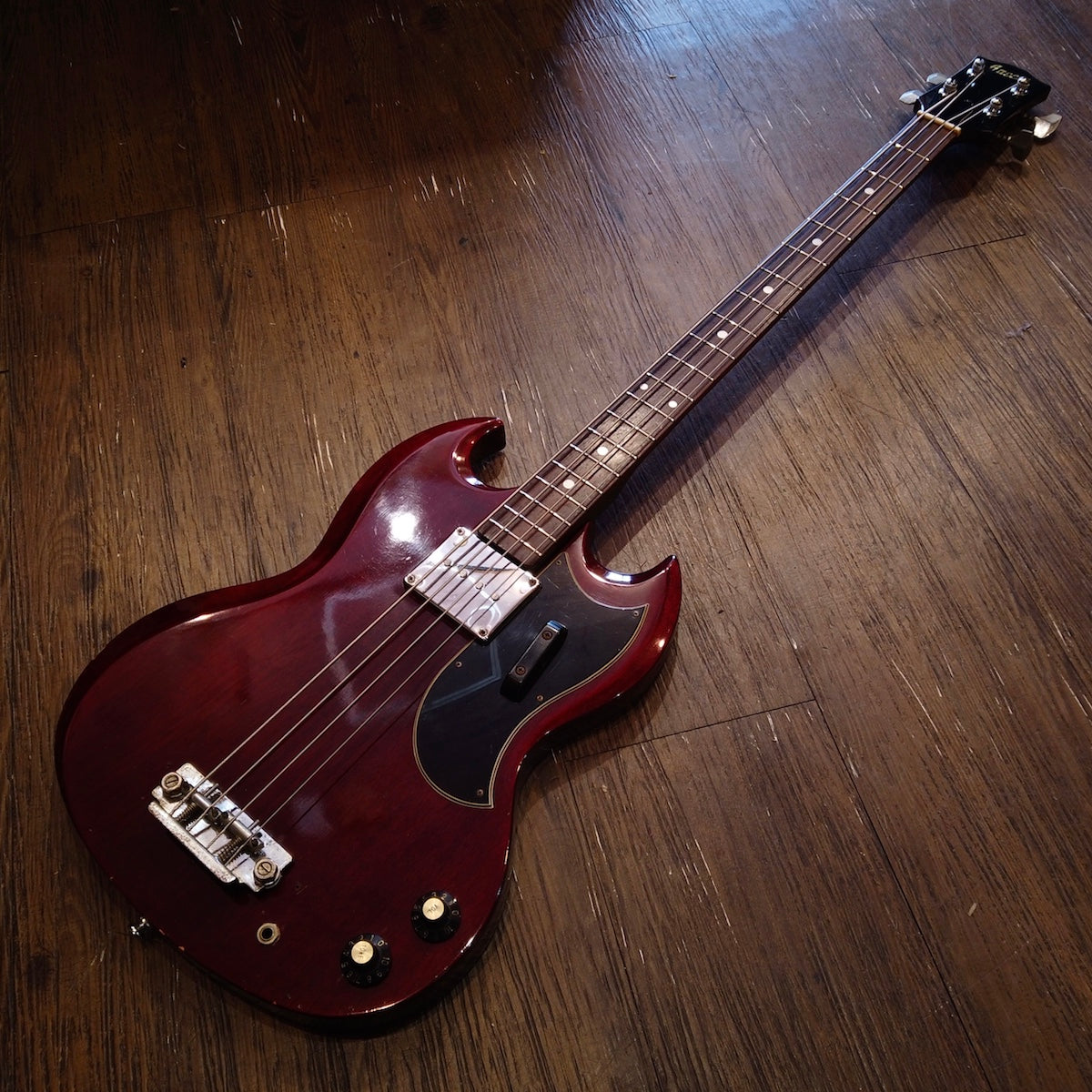 Greco EB-270 MIJ 1970s Japan Electric Bass - Cherry Red – GrunSound