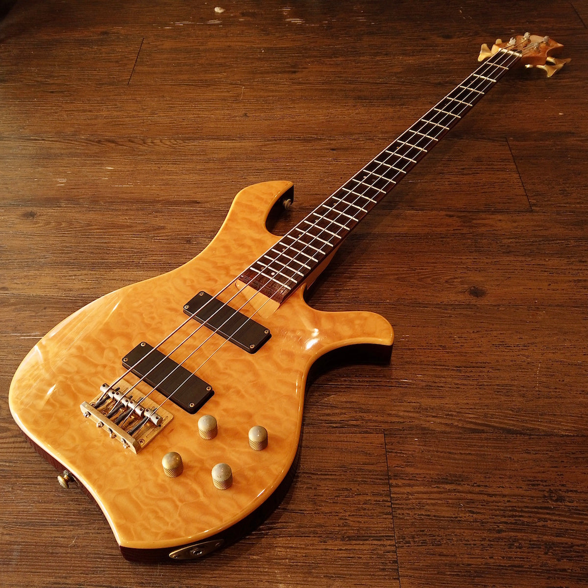 GrassRoots G-T65 EL L'Arc-en-Ciel Tetsuya model Bass Guitar -GrunSound-b430-