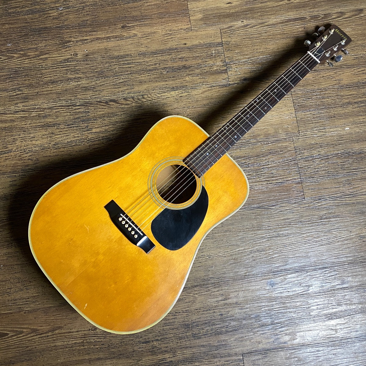 Morris W-18 Acoustic Guitar 1975-78 Vintage -GrunSound-w803-