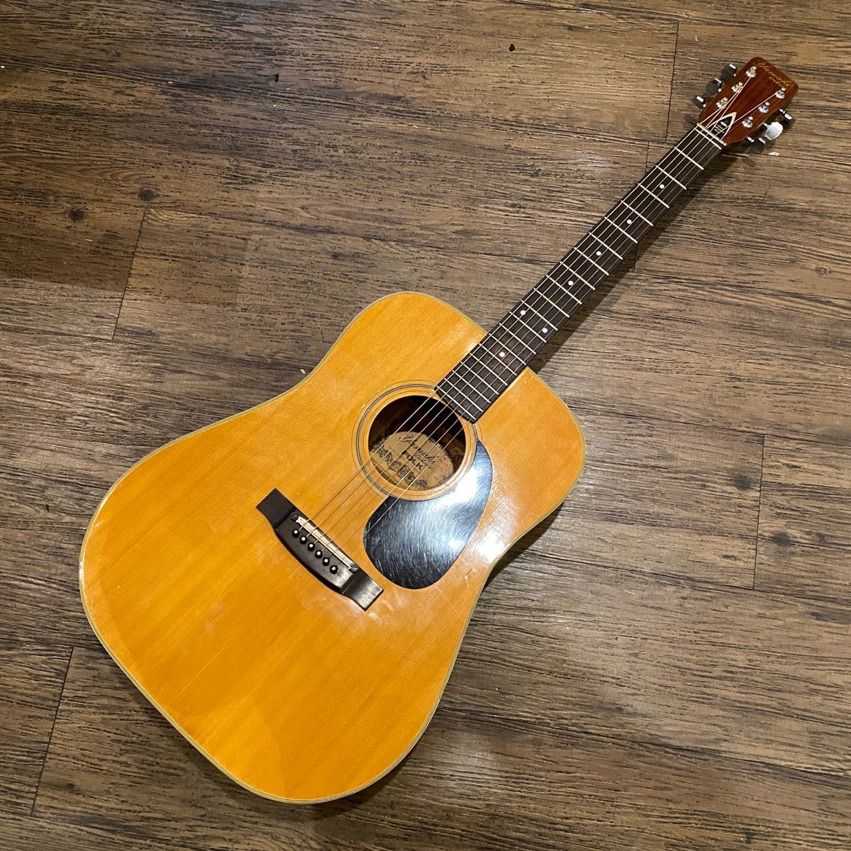 Yamaki Deluxe Folk No.115 1972 Acoustic Guitar Japan Vintage  -GrunSound-w823-