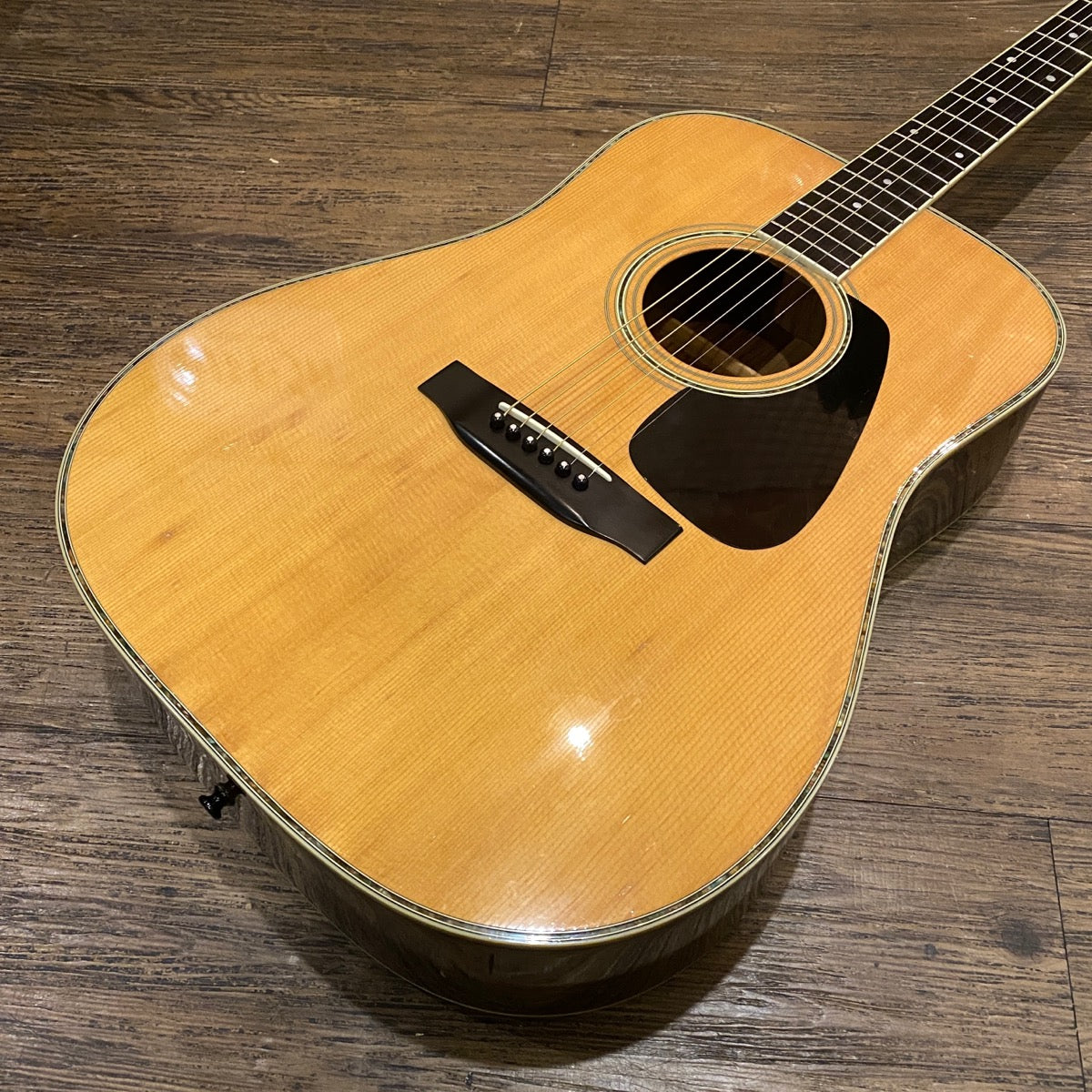 Morris MD-515 Acoustic Guitar 1981 Natural Japan Vintage -GrunSound-w8