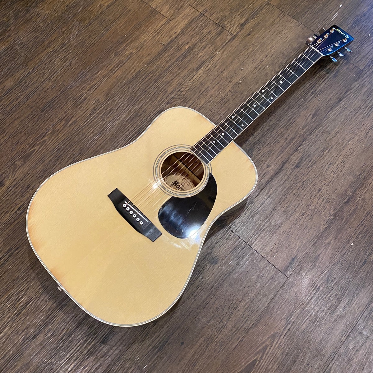 Morris W-20 Acoustic Guitar Late 1970s Made in Japan -GrunSound-w965-