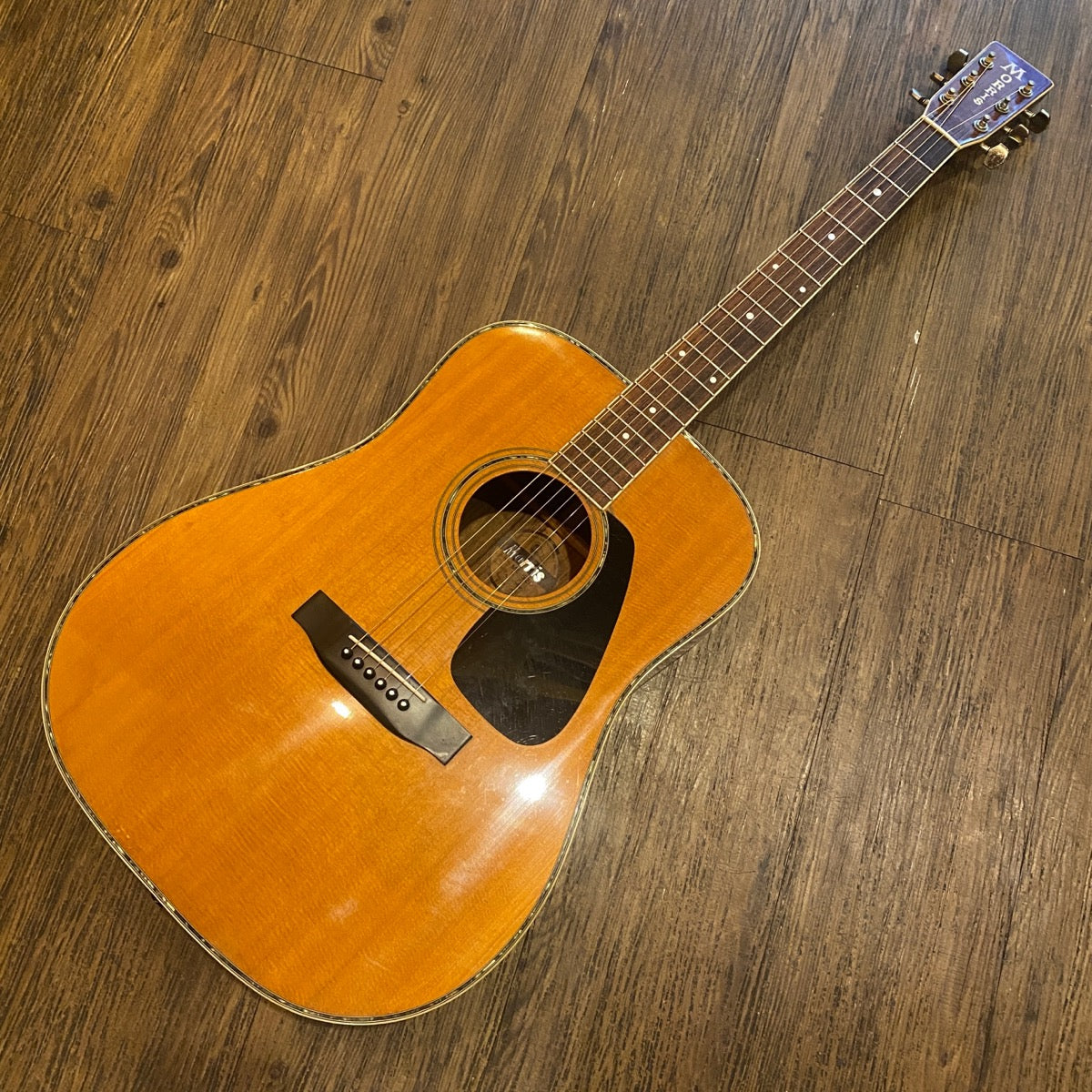 アコースティックギター モーリスMD-525縦ロゴ!トップ単板!美品