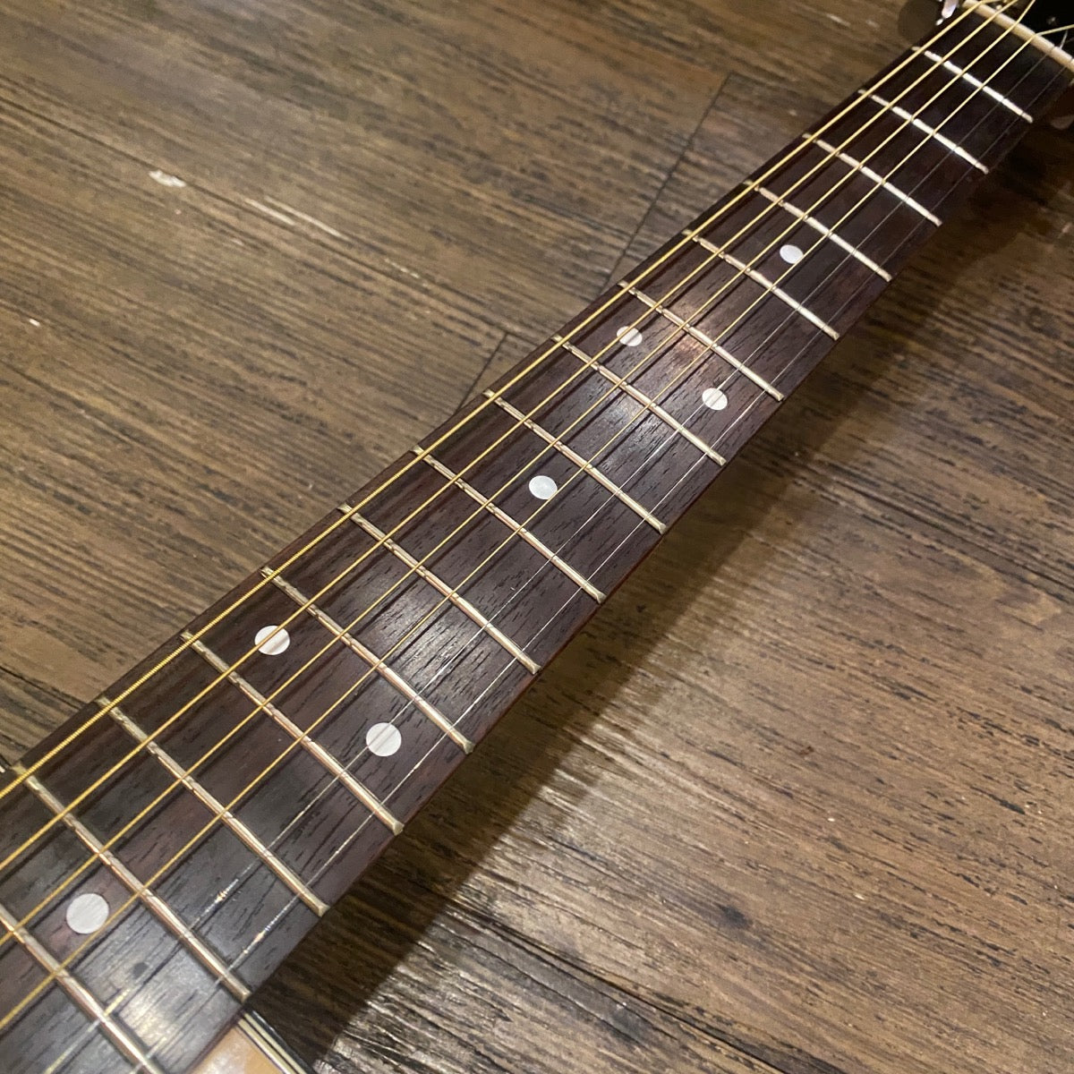Morris W-15 Acoustic Guitar 1975-78 -GrunSound-w993-